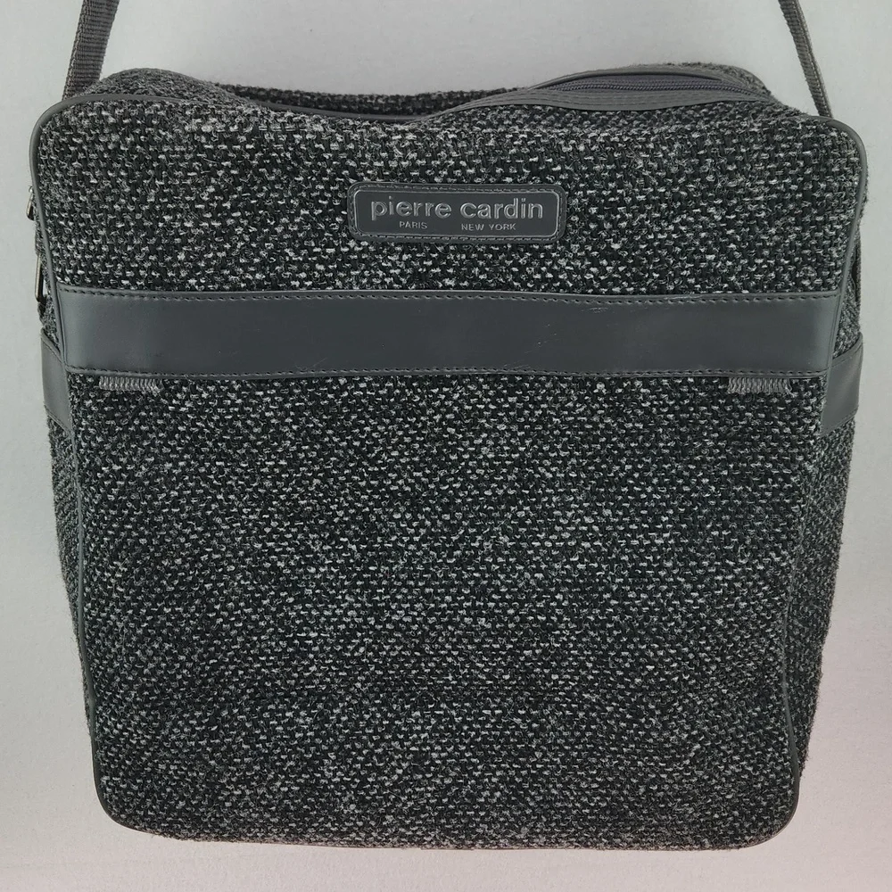 PIERRE CARDIN Waterproof Carry On Travel Bag, Vintage 80s
